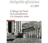 Antiquités Africaines 61 Collectif (Auteur)