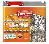 OWATROL Antirouille Rustol Stop Rouille pénétrant incolore pour extérieur satiné
