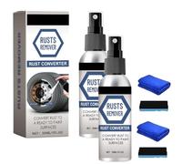 Antirouille pour métaux, inhibiteur et convertisseur de rouille multi-usages, très efficace et à séchage rapide. Idéal pour nettoyer les jantes, les pneus, les serrures de portières, etc., et élimine