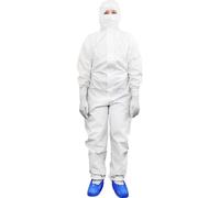 Antistat 600-5008E Opérations antistatiques à usage unique Taille du vêtement: L blanc