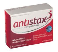 ANTISTAX 360 mg insuffisance veineuse chronique, jambes lourdes - vigne rouge boite 60 comprimés Comprimé(S) pc(s)