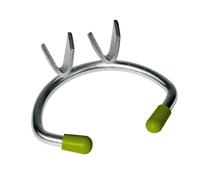 Antitéteur en métal Kerbl (x2) Argenté 100x30 mm
