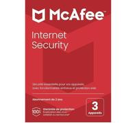 Antivirus - McAfee Internet Security 2025 - (3 Appareils - 2 Ans)