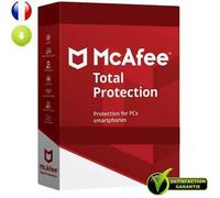 Antivirus - MCAFEE - Total Protection 2023 - 5 Ans - 1 PC - Email Support