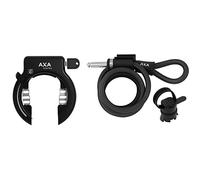 Antivol à anneau avec chaîne AXA - Solide et certifié ART-2 - Noir