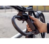 Antivol à arceau ABUS Granit XPlus 540 + support SH B - Antivol à vélo avec cylindre XPlus comme protection contre les manipulations - niveau de sécurité ABUS 15 - hauteur d'anse 230 mm