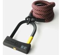 Antivol à arceau Texlock avec câble textile Eyelet chateau / rouge 160 cm D-lock