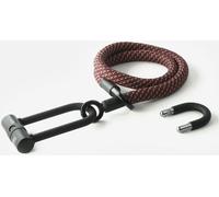 Antivol à arceau Texlock avec câble textile Eyelet U/X -lock M - 120cm chateau / rouge