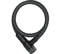 Antivol à câble ABUS Microflex 6615K/85 SCLL - Kit d'antivols pour vélo avec support SCLL pour le boulon de serrage de la selle du vélo - 15 mm - Niveau de sécurité ABUS 5 - Noir