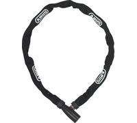 Antivol à chaîne ABUS 1500 Web - antivol vélo en acier spécial - chaîne ronde de 4 mm d'épaisseur - niveau de sécurité ABUS 3 - 110 cm - noir