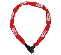 Antivol à chaîne ABUS CityChain 6800 - Antivol vélo en acier trempé - avec gaine textile et clé réversible pratique - Niveau de sécurité ABUS 5 - 110 cm - Noir