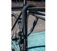 Antivol à chaîne ABUS IVERA Chain 7210 - Antivol vélo avec gaine en fibre synthétique IvyTex très flexible - Niveau de sécurité ABUS 8 - 110 cm - Gris