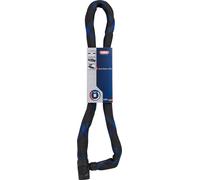 Antivol à chaîne ABUS IVERA Chain 7210 - Antivol vélo avec gaine en fibre synthétique IvyTex très flexible - niveau de sécurité ABUS 8 - 110 cm - noir