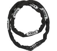 Antivol à chaîne ABUS Steel-O-Chain 4804C - serrure à combinaison en acier spécial - niveau de sécurité ABUS 3 - 110 cm - noir