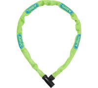 Antivol à chaîne ABUS Steel-O-Chain 4804K - Antivol vélo en acier spécial - niveau de sécurité ABUS 4 - 75 cm - jaune/vert