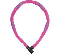 Antivol à chaîne ABUS Steel-O-Chain 4804K - Antivol vélo en acier spécial - niveau de sécurité ABUS 4 - 75 cm - rose