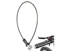 Antivol à chaîne, antivol pour guidon de vélo, chaîne de sécurité antivol pour scooters, accessoires de conduite en plein air pour la conduite