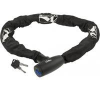 Antivol à chaîne M-WAVE 1100 mm avec revêtement textile noir