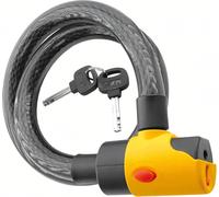 Antivol à chaîne Safety pour vélos - acier 16mm, 100cm, alarme 90dB