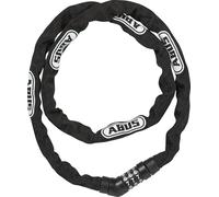Antivol À Chaîne Steel-O-Chain 4804c-Serrure À Combinaison En Acier Spécial-Niveau De Sécurité 3-110 Cm-Noir