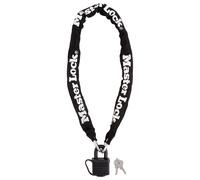Chaîne antivol MASTER LOCK - 8390EURDPRO - 90cm x Ø 6mm - Cadenas 40mm - Gaine nylon - Noir