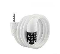 Antivol à combinaison à 4 chiffres, câble antivol en acier de 120 cm avec revêtement en PVC pour une protection contre le vol et un confort sans lanc)