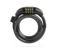 Antivol à combinaison pour vélo Noir 120 cm