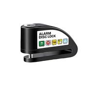 Avizar Antivol à Disque avec Alarme 110dB Compact pour Vélo / Scooter Noir