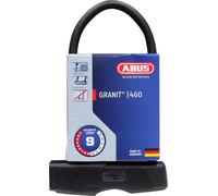 Antivol à étrier ABUS Granit 460 + support USH460 - antivol vélo à étrier rond - niveau de sécurité ABUS 9 - hauteur d'étrier 230 mm