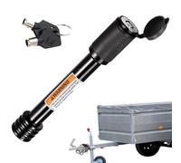 Antivol à goupille d'attelage de remorque - Verrou d'attelage de remorque en Acier au Carbone, Dispositif de sécurité pour l'attelage | Camion Robuste avec Deux clés, Protection antivol et S