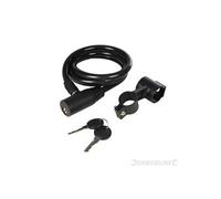 Antivol à vélo 10 mm x 1,2 m SILVERLINE 441168 G