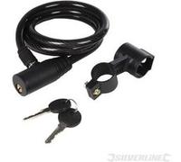 Antivol à vélo 10 mm x 1,2 m SILVERLINE 441168 G
