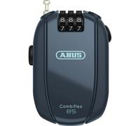 Abus Combiflex StopOver/Break/Rest/Trip, serrure à câble 85 cm Bleu Foncé Bleu Foncé
