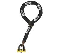 ABUS Chaîne avec cadenas 67/105HB50+12KS120 Jaune/Noir CIMENTÉ