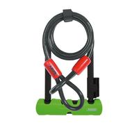 ABUS Antivol à arceau Ultra 410 + support SH34 + câble de sécurité Cobra 10/120 – Niveau de sécurité 8