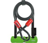 ABUS Antivol à arceau Ultra 410 + support SH34 + câble de sécurité Cobra 10/120 – Niveau de sécurité 8