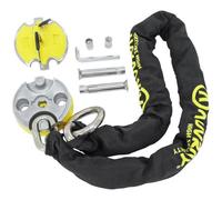 Antivol Auvray CHAINE MOTO XTREM PROTECT LASSO DIAMETRE 13.5 LONGUEUR 120 AVEC POINT D'ANCRAGE