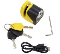 Auvray Serrure Disc B-lock-06 Mini Alarme Jaune