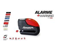 Antivol bloque disque alarme Radikal RK10 Ã˜10mm homologué SRA pour moto scooter