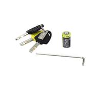 Auvray B-lock 06 Stainless Steel Alarm Disc Brake Lock Argenté