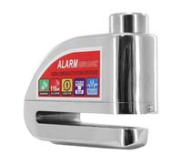 ANTIVOL BLOQUE DISQUE ARMLOCK AVEC ALARME SONORE DIAM 6mm CHROME