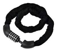 Antivol Câble à Combinaison 5 chiffres 120cm avec Tête en Fer Avizar Noir Noir