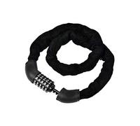 Antivol Câble à Combinaison 5 chiffres 120cm avec Tête en Fer Noir