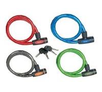 Antivol câble articulé 1m à clé MASTER LOCK - Meilleure résistance au coupe boulon - Noir Noir G