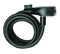Axa Resolute 8 Mm Cable Lock Noir 180 cm Black