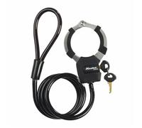 Master Lock – Câble antivol à clé avec menotte 1 m – Pour vélos, trottinettes, poussettes