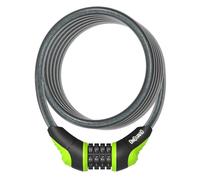 Onguard Antivol en spirale Neon à combinaison 8159GR 180 cm x 12 mm Vert