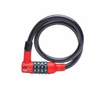 Antivol câble Qloc Rouge 650 mm