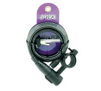 Antivol câble spirale V Bike Gris 180 cm