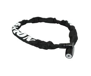 Antivol chaîne à clé vélo Newton Noir